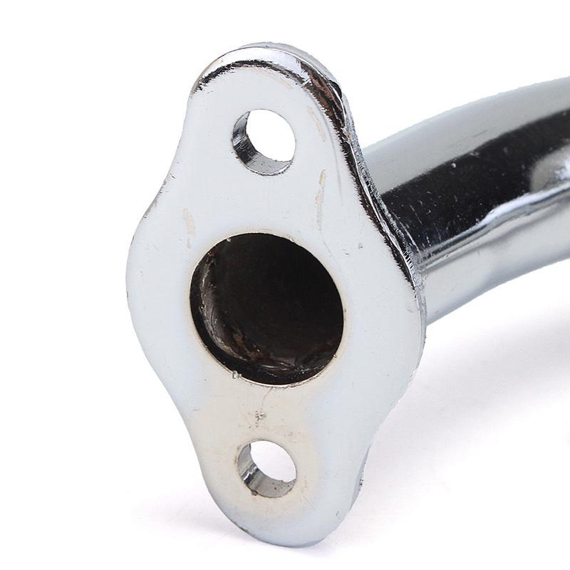 Хромированный глушитель выхлопной трубы 2-тактный моторизованный велосипед 49CC 60CC 66CC 80CC