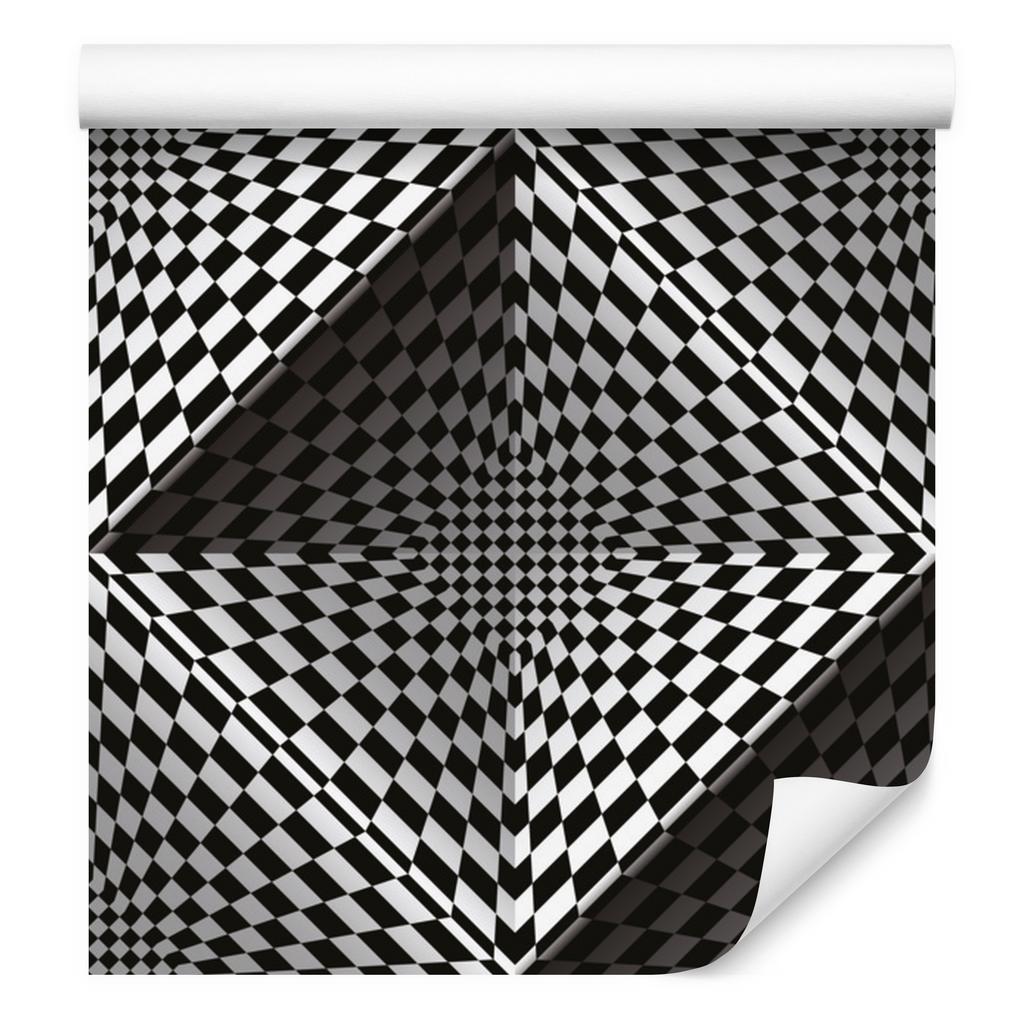 3D geometric squares wallpaper for living room and bedroom 50x1000