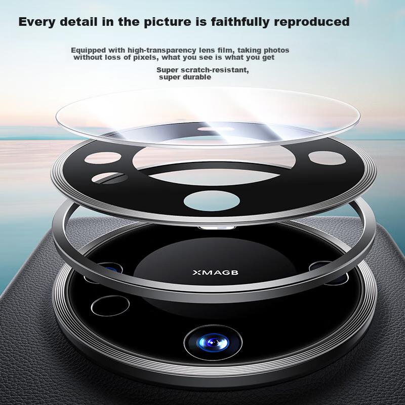 Case for Huawei Mate60 And Mate60 Pro+, Magnetic Genuine Leather, Artistic Silicone Frame, Ultra-Thin Shockproof Heat Dissipation