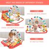 Baby Fitness Stand Music Play Gym Activity Toys Newborn Piano Crawling Blanket Pedal Game Pad Early Education 0-36 Months Gifts