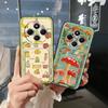 Fashion Design Back Cover Phone Case For Redmi A4 5G Cartoon Card Bag Cover Waterproof Dirt-resistant Silicone TPU Cute