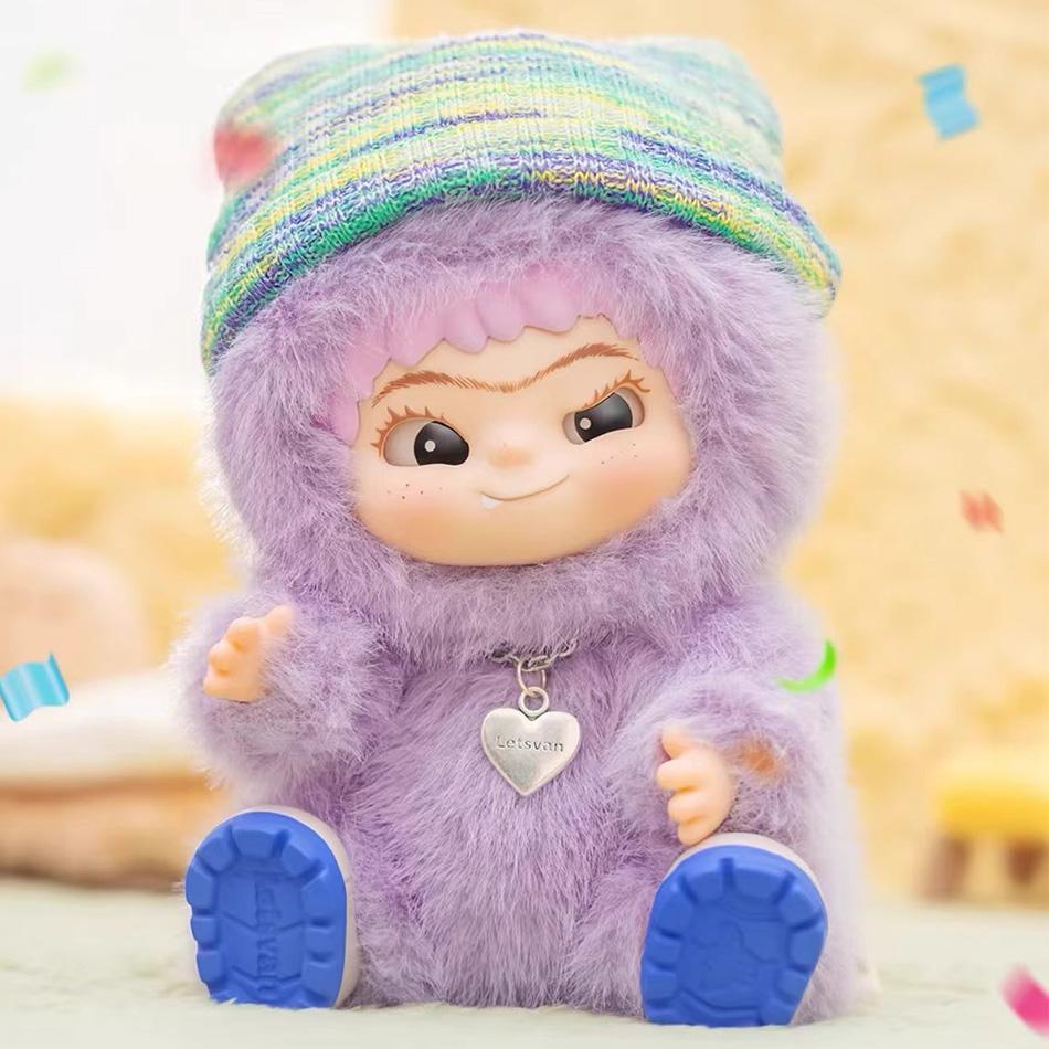 Kawai Pular Plush Mao Mao Vinyl Doll Cute Gift Blind Box Series Fun Party Handmade Ornaments