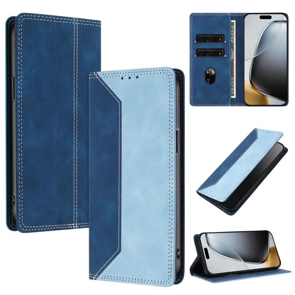 Для ZTE Nubia Z80 Ultra Чехол Магнитный Чехол-книжка для Coque Nubia Z80 Ultra NX741J Чехол для телефона Модный Цветной Блок Кожаный Fundas