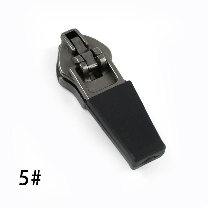 10-50 шт. 3# 5# 8# 10# Водонепроницаемые реверсивные слайдеры для нейлоновых молний, куртка, палатка, пуллер для молнии, головка, ремонт, швейные принадлежности