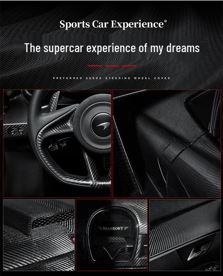 Premium Genuine Leather Steering Wheel Cover for Buick: Excelle, Regal, LaCrosse, Envision, Velite, Verano, GL6