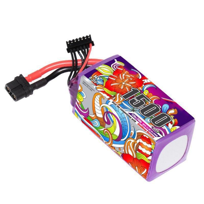 Rapid Charge 22.8V 1500mAh 120C HV Battery With High Discharge Rate For Heavy Duty Drones And FPV Racing