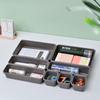 8pcs/set Adjustable Drawer Organizer Box Trays Make Up Cosmetics Sundries Divider Holder Kitchen Bathroom Closet Jewellery Box