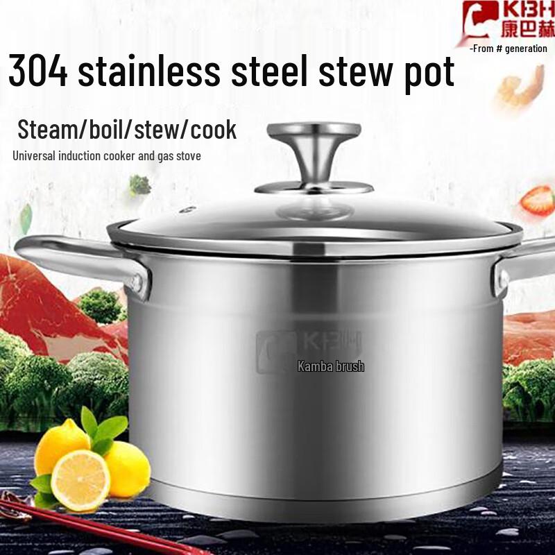 Супница Kambach из нержавеющей стали 304 с прозрачной крышкой