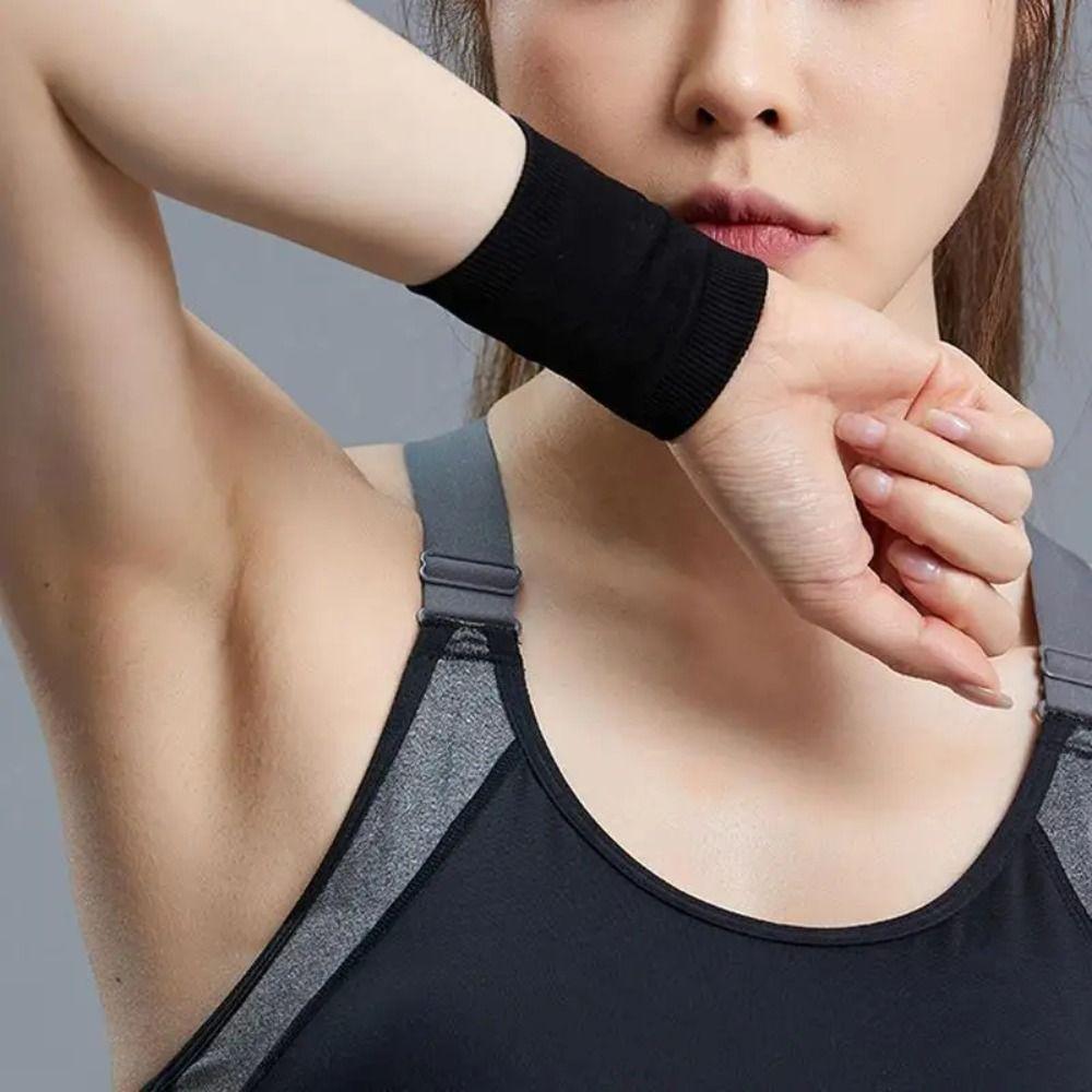 1 пара эластичных напульсников для вязания, легкие повязки на запястья для йоги, спортивный фитнес-браслет для бега