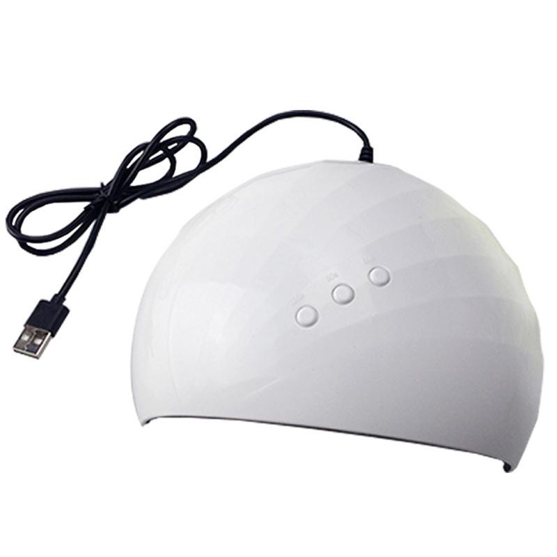 Portable 36W UV Dryer UV Resin Curing Lamp 30s 60s Timer Nail Art Manicure Gel Dryer USB Charge Jewerly Making Tool