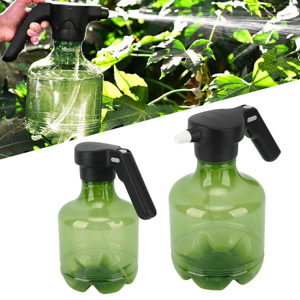3L Electric Spray Bottle Rechargeable High Pressure Cleaning Spray Can for Watering Flowers Garden Cleaning