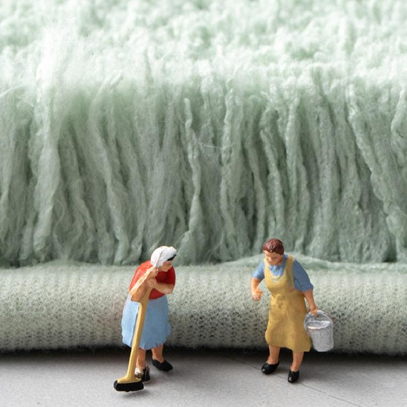 JFLEGAL Bathroom Anti-slip Mat, Bathroom Absorbent Mat, Bathroom Rug, Thickened Plush Bath Rug, Carpet 60x90 Alfombra Home Decor