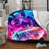 Football Player Home Customize Your Name Blankets Comfortable Soft Lightweight Allseason Multipurpose Blanket For Picnics Sofas Offices Beds Living