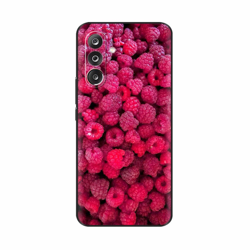 Чехол для Samsung M36 5G M366B Милые Цветы Кот Расписной Ударопрочный Силиконовый Задний Чехол Для Телефонов Samsung Galaxy M36 M35 M34