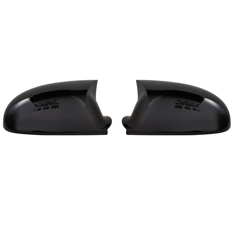 Боковая зеркальная крышка Bat для Golf 5 VW 2003-2009 GTI R32, автомобильные аксессуары, блестящее пианино, черный тюнинг, автоспорт, дизайн летучей мыши TSI TDI FSI