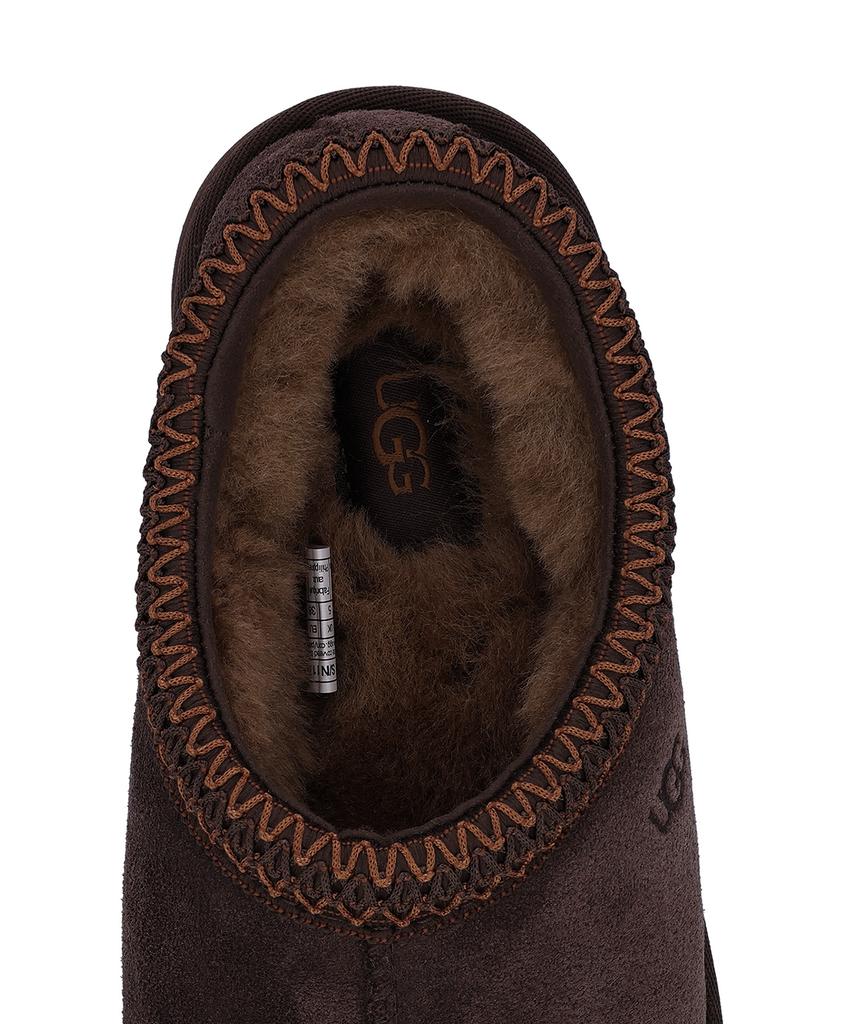 Ugg [Women] Signature Suede Tasman Slippers (Tasman Ii) - Burnt Cedar / 1174470-Bcdr