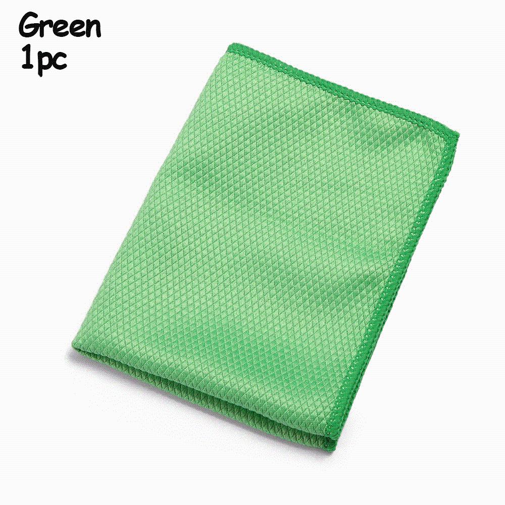 1/3 шт. впитывающая бытовая тряпка для мытья стекол и окон