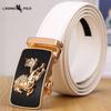 Men's Leather Belt Automatic Buckle Double Leather Fashionable Horse Belt Men's Trendy All-match Belt