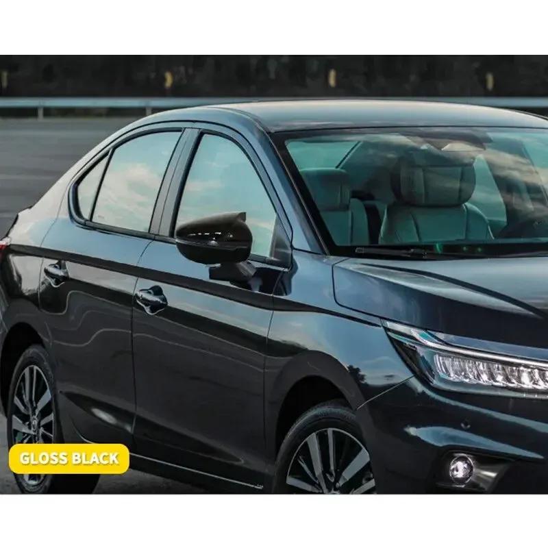 Для Honda City Зеркало заднего вида "Бычий рог" Крышка Боковое крыло двери Облицовка Ободок Аксессуары для экстерьера автомобиля