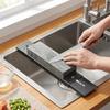 Carbon Steel Adjustable Whetstone Holder Retractable Fixed Angle Sharpener Holder  Home Use
