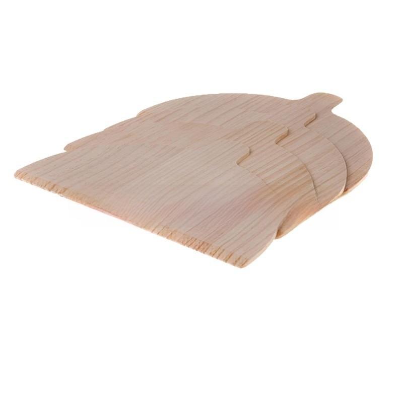 Wooden Half Moon Pizza Spade With Handle For Pizza Oven And Pizzeria Use