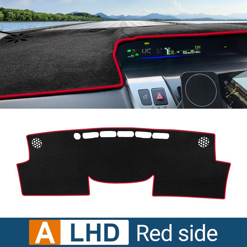 Для Toyota Prius V Alpha Daihatsu Mebius 2012-2018 ZVW40 чехол на приборную панель автомобиля, избегайте легких ковриков, анти-УФ-ковры, нескользящие