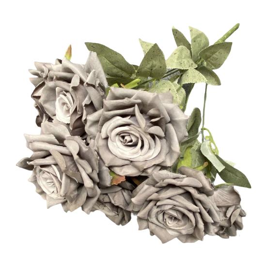 Прочный искусственный букет роз, тонкое мастерство, простое в уходе украшение