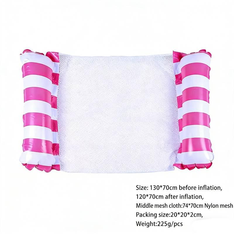 Надувной плавающий гамак-шезлонг, складной, портативная плавучая кровать, плавучий матрас для бассейна, пляжа