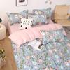 Маленький цветочный комплект из четырех предметов, пододеяльник, простыня, постельное белье, комплект из трех предметов для спальни