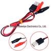 USB-коннектор (папа/мама) с зажимом типа «крокодил» для тестирования питания от аккумулятора