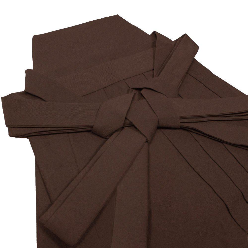 Хакама для верховой езды [Kyoetsu], моющаяся, однотонная, мужская (LL, Браун)