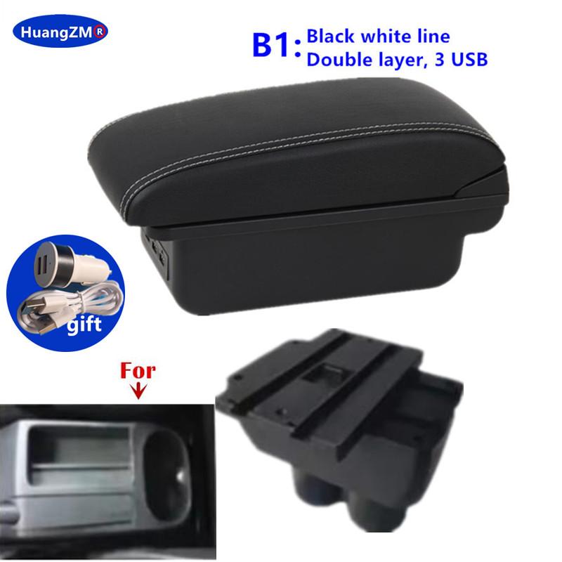 For VW Touran Caddy Armrest Box For Volkswagen VW Touran Caddy Central Storage box Interior Dedicated Retrofit Car Accessories