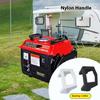 RVs Trailer Toolbox Handle For Truck Roof Platform Non Slip Grip Handle Heavy Duty Nylon Construction Easy Installation