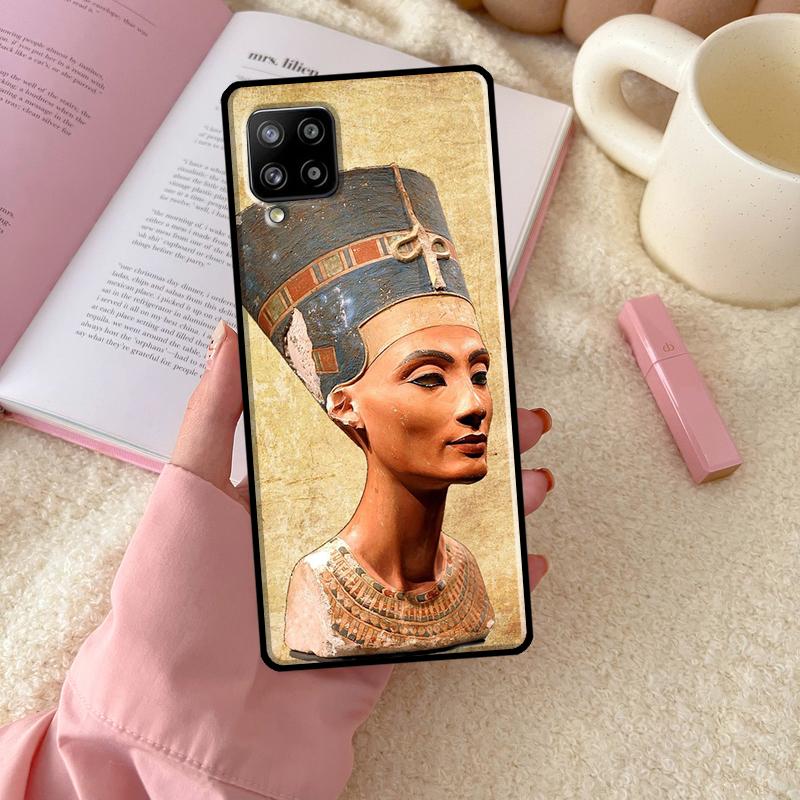 Египет Нефертити Анх Для Samsung Galaxy A56 A54 A34 A14 A06 A16 A26 A36 A12 A32 A52 A13 A33 A53 A15 A35 A55 Чехол