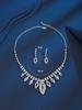 Diamond Necklace Set Cold Wind Collarbone Chain Dinner Dress Full Of Diamonds Accessories Tassels
