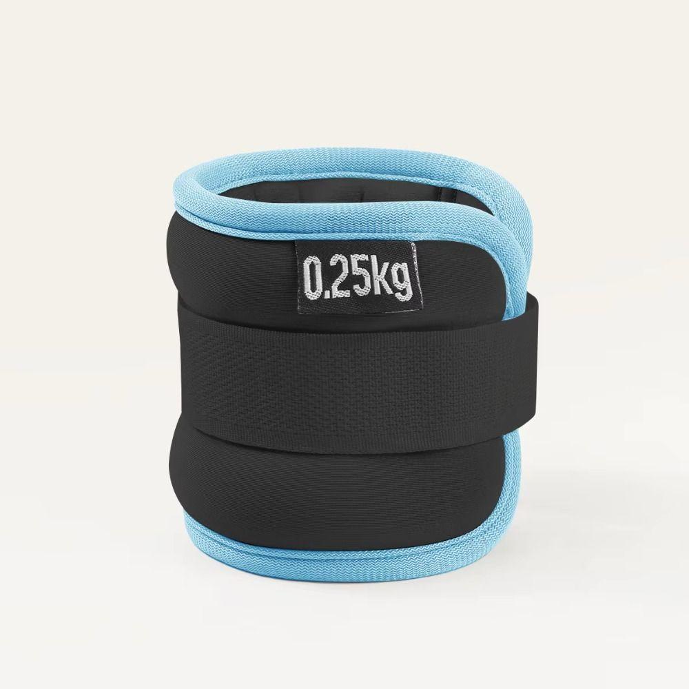 1 Pair Sweat-proof Wrist Weight Bracelet Breathable Weight-bearing Fitness Equipment Pilates