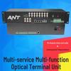 Multi-Service Optical Terminal Unit for Video, Audio, Telephone, Switch, and Ethernet Relay Chain