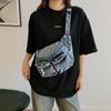 Denim Chest Bag Women's Crossbody Bag Student Shoulder Bag