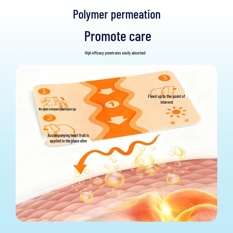 Универсальный суставной пластырь с глюкозамином и хондроитином - Моксотерапия полынью для плеч, шеи, поясницы и колен с согревающим и охлаждающим эффектом.