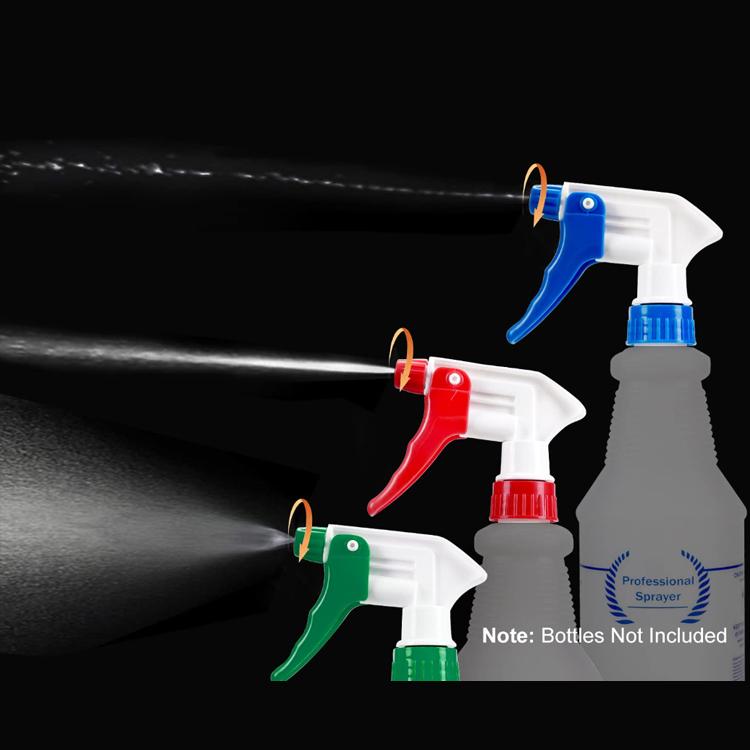 Hot Sale Chemical Mist Hand Trigger Sprayer Plastic Pp 24/410 28/400 28/410 Head Trigger for Water Spray Bottle