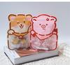 10Pcs Thicken Plastic Cartoon Animal Biscuit Candy Packaging Snacks Ziplock Children's Party Sweets Package