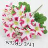 UV Resistant Realistic Faux Blooms Plastic Artificial Flower  Flower Arrangement