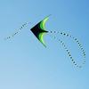 Large Delta Kite for Kids & Adults Easy To Fly Large Huge Delta Kite Come with 5m Tail Easy To Fly Kite Outdoor Toy