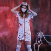 Halloween Horror Blood Nurse Costume Female Male Doctor Costume Couple Holiday Terror Cosplay Halloween Role Play Costume
