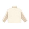adidas Оригинальная Женская Спортивная Куртка-Флис Originals Sherpa Color Block с Воротником-стойкой Цвет: Кремово-белый HC6603
