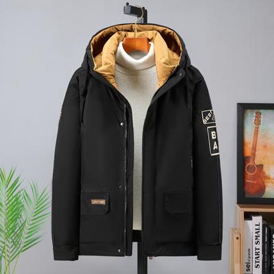 10XL Plus Size Куртка-бомбер Tooling Padded Jacket Мужская куртка с капюшоном Зимняя куртка