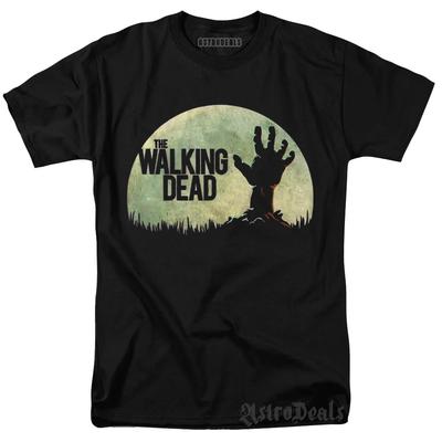 The Walking Dead AMC Shirt Zombie Horror Promo Graphic Design T-shirt