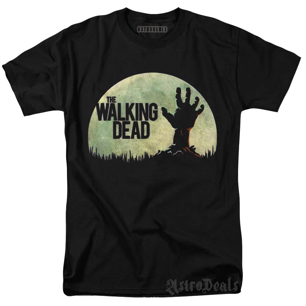 The Walking Dead AMC shirt Zombie Horror promo graphic design T-Shirt