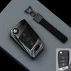 Zinc Alloy for Volkswagen VW Polo Golf 7 Passat Tiguan MK2 Beetle Ateca Caddy T5 Flip Folding Car Key Case Cover Accessories