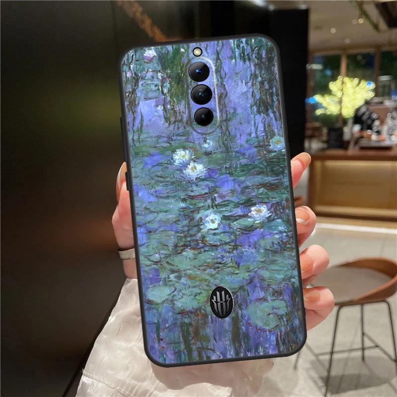 Чехол с картиной Клода Моне для ZTE Nubia Red Magic 8S 8 9 Pro Plus Red Magic 6 7 Pro 6S 7S Pro 5G 5S 6R Funda